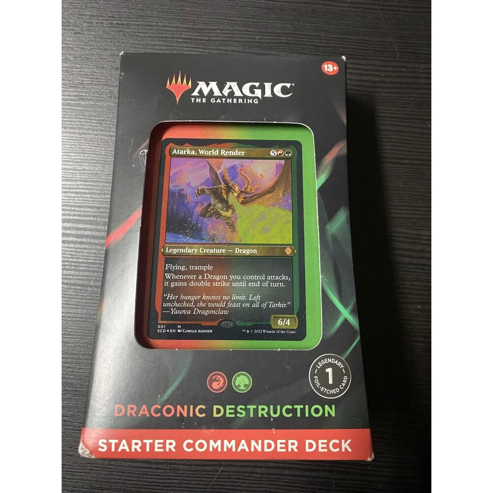 Magic: The Gathering Starter Commander Deck – Draconic Destruction (Sealed)